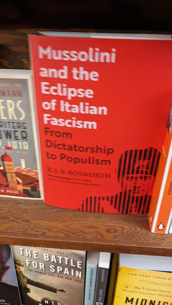 Mussolini and the Eclipse of Italian Fascism